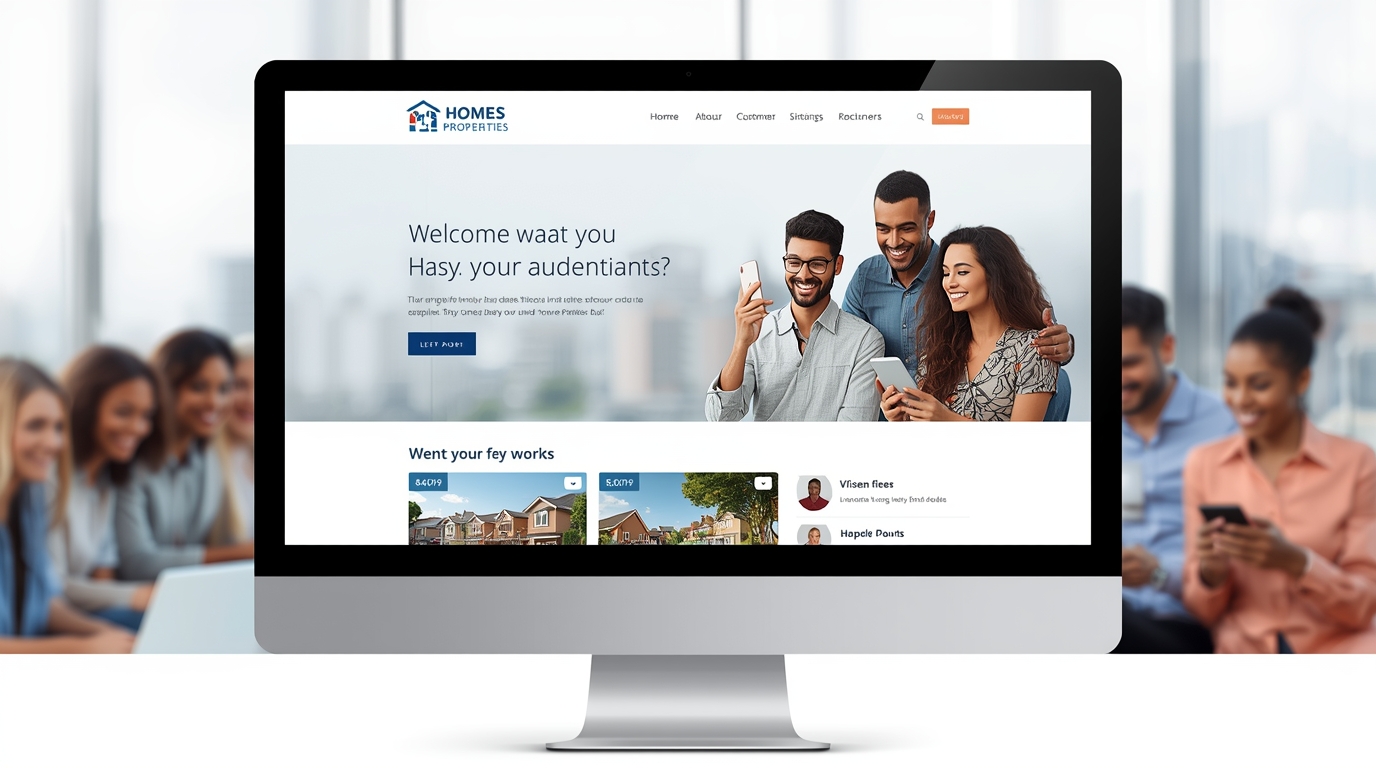 Kiinteistövälittäjän verkkosivut